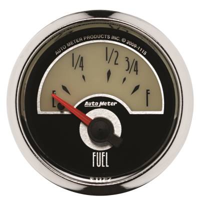 AutoMeter GAUGE, FUEL LEVEL, 2 1/16" , 73OE TO 10OF, ELEC, CRUISER 1115