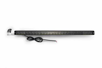 DV8 Offroad UNIVERSAL 52 INCH DUAL ROW LED LIGHT BAR WITH FLOOD/SPOT PATTERN AND SIDE MOUNTS BE52EW500W