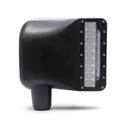 DV8 Offroad LED Mirror Covers; Pair BCME27W3W