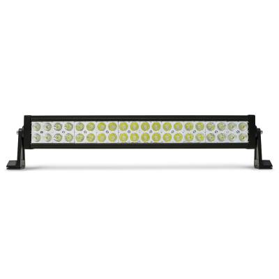 Light Bars & Accessories - Light Bars - DV8 Offroad - DV8 Offroad 20 in. Dual Row LED Light Bar; Chrome Face B20CE120W3W