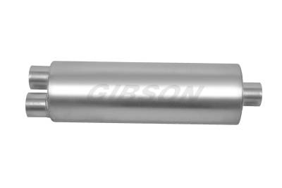 Gibson Performance Exhaust SFT Superflow Round>Dual / Center 788050S