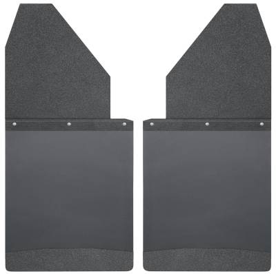 Husky Liners - Husky Liners Kick Back Mud Flaps 14" Wide - Black Top and Black Weight 17112 - Image 2