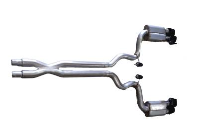Exhaust - Exhaust Systems - Gibson Performance Exhaust - Gibson Performance Exhaust Dual Exhaust System 619017