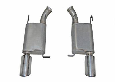 Exhaust - Exhaust Systems - Gibson Performance Exhaust - Gibson Performance Exhaust Dual Exhaust System 619010