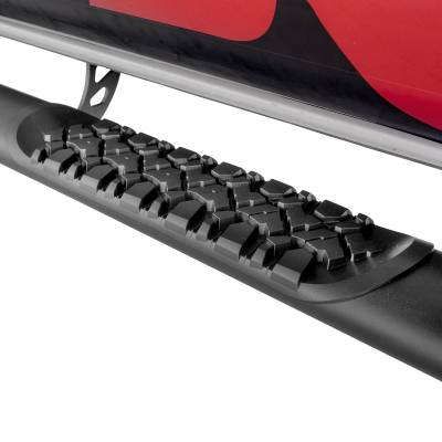 Go Rhino - Go Rhino V-Series V3 Aluminum Side Steps and Mounting Brackets Kit - Textured Black  V3410687T - Image 4