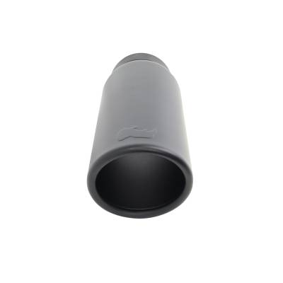 Go Rhino - Go Rhino Black Powder Coated Stainless Steel Exhaust Tip GRT3414B - Image 4