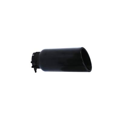 Go Rhino Black Powder Coated Stainless Steel Exhaust Tip GRT225310B