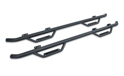 Go Rhino Dominator Classic D2 Side Steps w Mounting Brackets Kit - TextBlck - Diesel Only D24051T