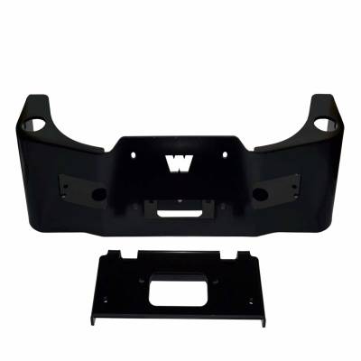 Warn For Use with 16.5ti M15 and M12 Winches Fixed Mount Powder Coated Black 90110