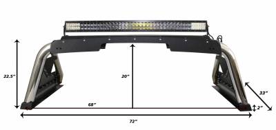 Go Rhino - Go Rhino Sport Bar 2.0 for Full-Sized Trucks 911000T - Image 7