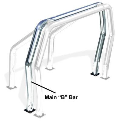 Go Rhino Bed Bar Component - "B" Main Bar 90002PS