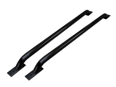 Exterior - Truck Bed Side Rails - Go Rhino - Go Rhino Bed Rails - Universal "Multi-Fit" (With Base Plates) - 52 1/2" Long 8048B