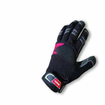 Warn Synthetic Leather with Kevlar Reinforcement Shock Absorbing Palm Black Size XL 88895