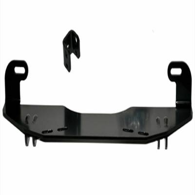 Warn - Warn Center Kit Black Includes Mounting Bracket and Hardware 87686 - Image 2