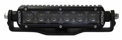 Lights - Driving Lights - Go Rhino - Go Rhino Center Hood Light Mount for Jeep JL/JT - Fits Dual 6" Single Row LED Light Bar  732060T