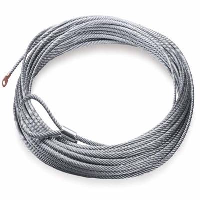 Winches - Winch Cables & Cable Accessories - Warn - Warn VR10000 3/8 Inch Dia x 94 Ft Galvanized Wire Rope 86515