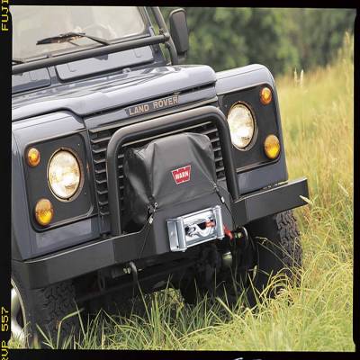 Winches - Winch Covers - Warn - Warn Winch Cover For Use with M8274-50 Winch; Nylon-Backed Vinyl 8557