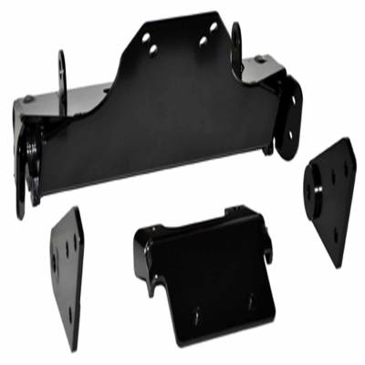 Warn - Warn Front Kit Black Includes Mounting Bracket and Hardware 80545 - Image 2