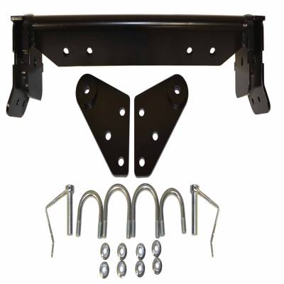 Products - Snow Plows & Parts - Warn - Warn Front Kit Black Includes Mounting Bracket and Hardware 79605