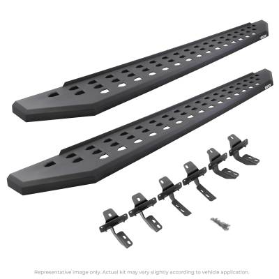 Go Rhino - Go Rhino RB20 Running Boards with Mounting Brackets Kit - Double Cab  69443580PC - Image 6