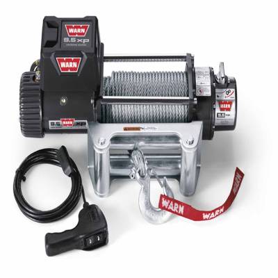 Warn - Warn Winch 12 Volt 9500 LB Cap 100 Ft Wire Rope Roller Fairlead Wired Remote 68500 - Image 2