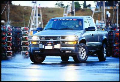 Warn - Warn With Insert Bars; Powder Coated; Black; Grille Guard Required 65340 - Image 4