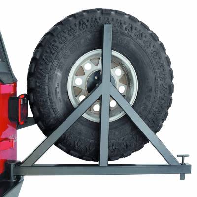 Warn - Warn Mounts to 65508 and 65509 Rear Bumpers Up to 37 Inch Tire Black Steel Direct-Fit 64337 - Image 3