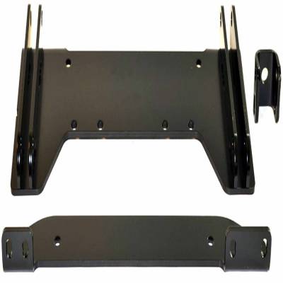 Products - Snow Plows & Parts - Warn - Warn Center Kit Black Includes Mounting Bracket and Hardware 63936