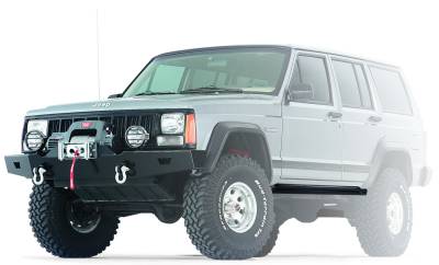 Warn - Warn Flat; Powder Coated; Black; Steel 63002 - Image 2