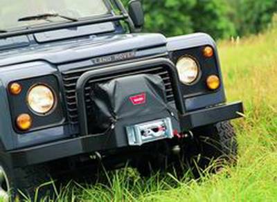 Warn - Warn 9.5xp XD9000 M8000 M6000 Winches mounted on Classic Bumper Nylon-Backed Vinyl 13918 - Image 3