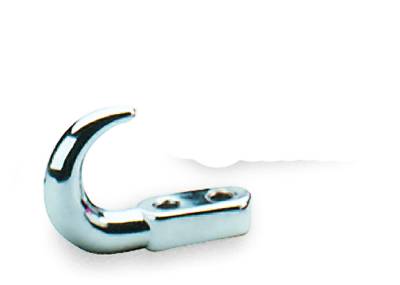 Towing & Recovery - Tow Hooks - Warn - Warn Functional/ 8000 Pound Capacity; Universal; Chrome; Single 13200