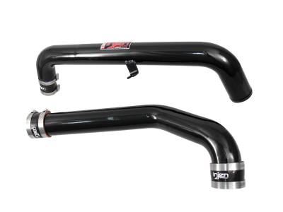 Forced Induction - Intercooler Hoses & Pipes - Injen - Injen Black SES Intercooler Pipes SES7027ICPBLK