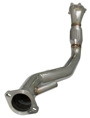 Exhaust - Down Pipes - Injen - Injen Polished Performance Down-Pipe with CAT SES1202DP