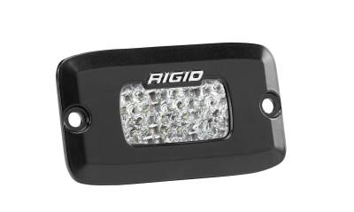 RIGID Industries RIGID SR-M Series PRO, Drive Diffused, Flush Mount, Black Housing, Single 932513
