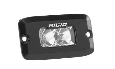 RIGID Industries RIGID SR-M Series PRO, Flood Optic, Flush Mount, Black Housing, Single 922113