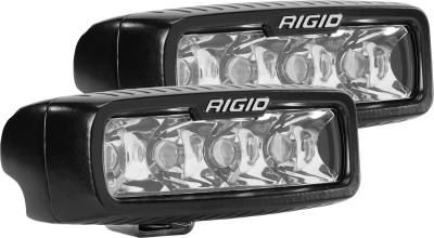 RIGID Industries RIGID SR-M Series PRO, Spot Optic, Surface Mount, Black Housing, Pair 905213