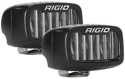 RIGID Industries RIGID SR-M Series DOT/SAE J583 White LED Fog Light, Pair 902533