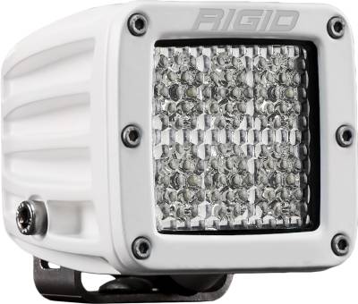 RIGID Industries RIGID D-Series PRO Light, Drive Diffused, Surface Mount, White Housing, Single 701513
