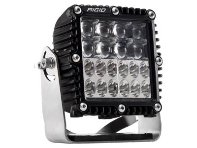 RIGID Industries RIGID Q-Series PRO LED Light, Hyperspot/Driving Combo, Black Housing, Single 544813