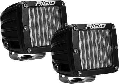 RIGID Industries - RIGID Industries RIGID D-Series DOT/SAE J583 White LED Fog Light, Surface Mount, Pair 504813 - Image 1