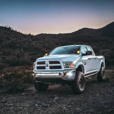RIGID Industries - RIGID Industries RIGID 2010-2018 RAM 2500/3500 Bumper Mount Fits 20 Inch or 40 inch LED light bar 41670 - Image 3