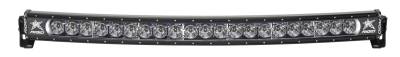 RIGID Industries RIGID Radiance Plus Curved Bar, Broad-Spot Optic, 40 Inch With White Backlight 34000