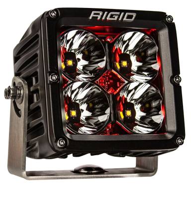 RIGID Industries - RIGID Industries RIGID Radiance Pod XL With Red Backlight, Surface Mount, Black Housing, Pair 32203 - Image 2