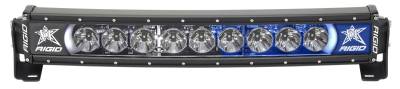 RIGID Industries - RIGID Industries RIGID Radiance Plus Curved Bar, Broad-Spot Optic, 20 Inch With Blue Backlight 32001 - Image 2