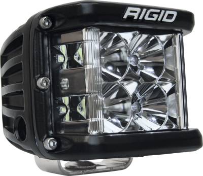 RIGID Industries RIGID D-SS PRO Side Shooter, Flood Optic, Surface Mount, Black Housing, Single 261113