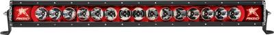 RIGID Industries RIGID Radiance Plus LED Light Bar, Broad-Spot Optic, 30 Inch With Red Backlight 230023