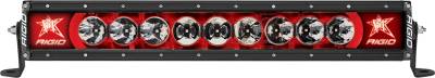 RIGID Industries RIGID Radiance Plus LED Light Bar, Broad-Spot Optic, 20 Inch With Red Backlight 220023
