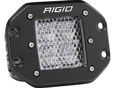 RIGID Industries RIGID D-Series PRO LED Light, Diffused Lens, Flush Mount, Single 211513