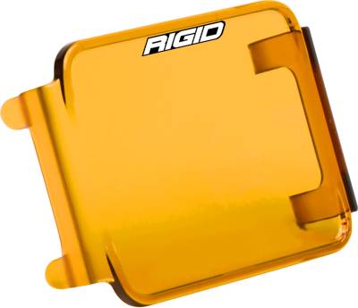 Light Bars & Accessories - Light Bar Covers - RIGID Industries - RIGID Industries RIGID Light Cover For D-Series LED Lights, Yellow, Single 201933