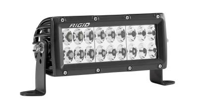 RIGID Industries RIGID E-Series PRO LED Light, Driving Optic, 6 Inch, Black Housing 175613